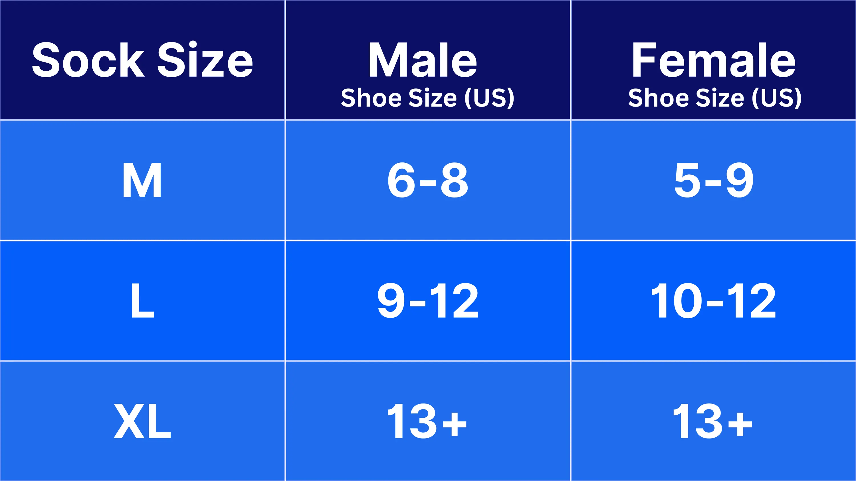 Diabetic Socks Sizing Guide Flexsox
